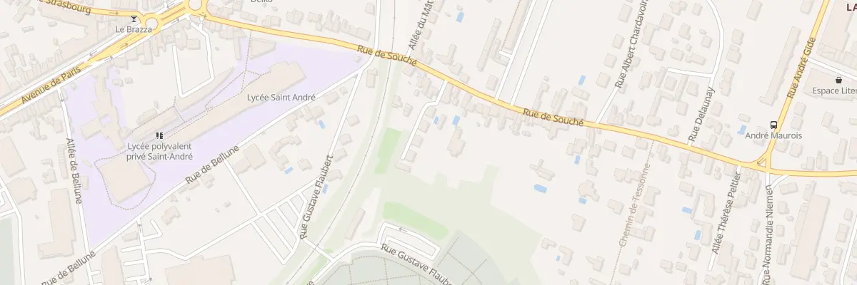 Plan du 48 Rue de Souché à Niort