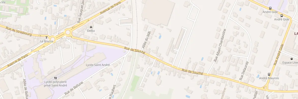 Plan du 37 Rue de Souché à Niort