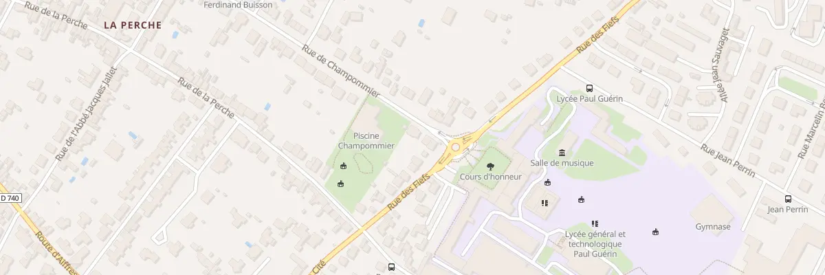 Plan du 118 Rue de Champommier à Niort