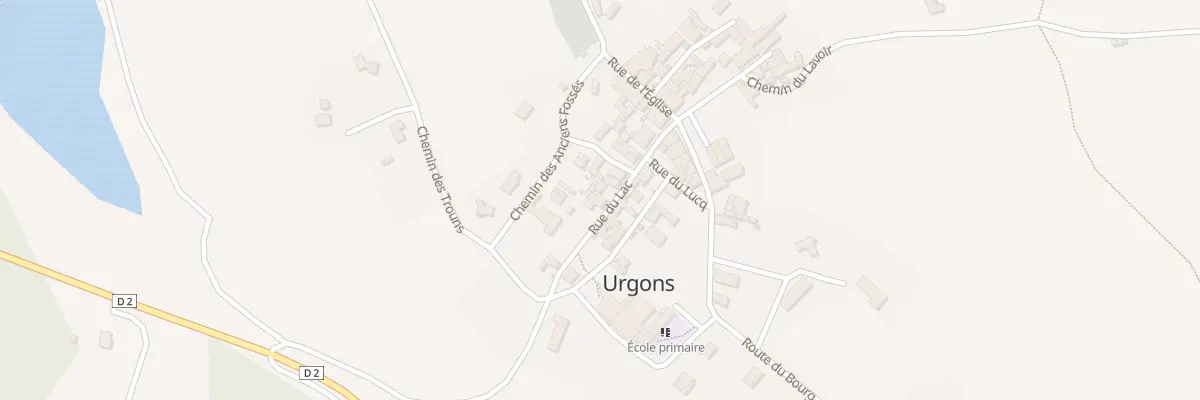 Plan du 112 Rue du Lac à Urgons