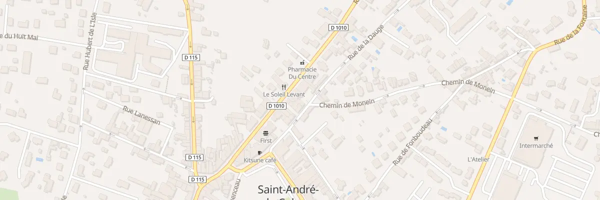 Plan du 199 Rue Nationale à Saint-André-de-Cubzac