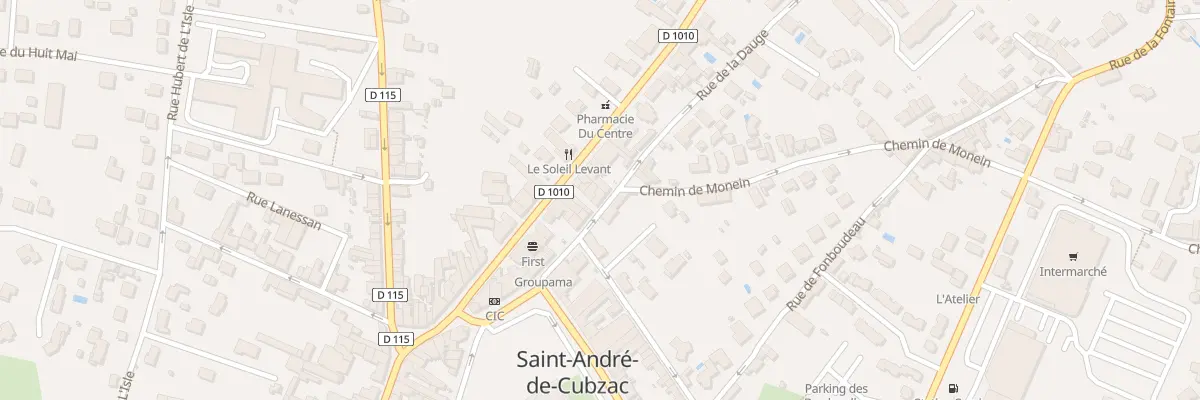Plan du 16B Rue de la Dauge à Saint-André-de-Cubzac
