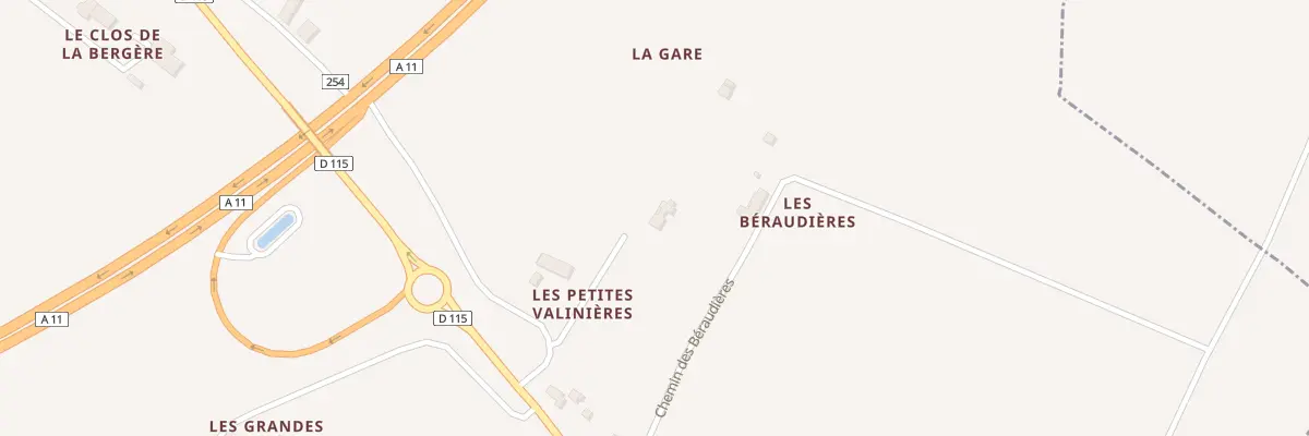 Plan du 3 Che des Valinières à Verrières-en-Anjou