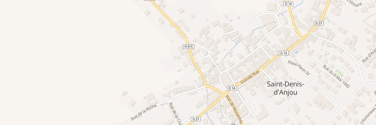 Plan du 1 Rte de la Pilardiére à Saint-Denis-d’Anjou
