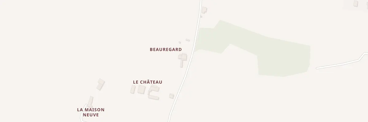 Plan du 266 Rte de Beaumont à Morannes sur Sarthe-Daumeray