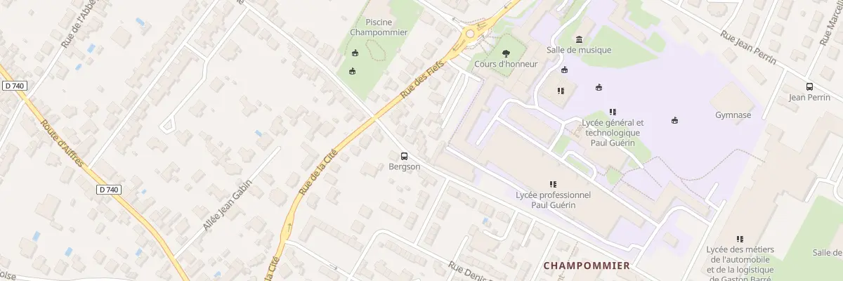 Plan du 9 Rue Pierre Chantelauze à Niort