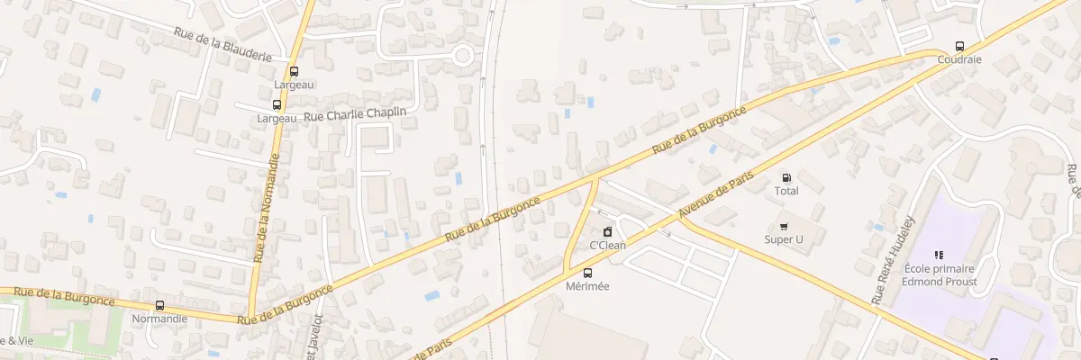 Plan du 239 Rue de la Burgonce à Niort