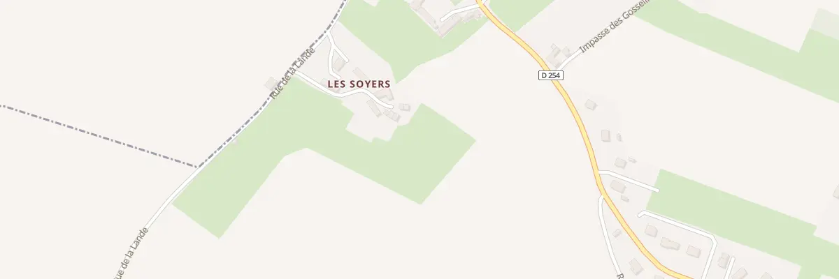 Plan du 5 Imp les Soyers à Combray
