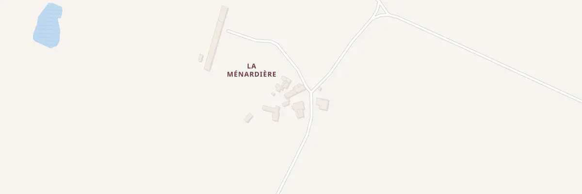 Plan du 3 La Menardière à Neuvy-Bouin