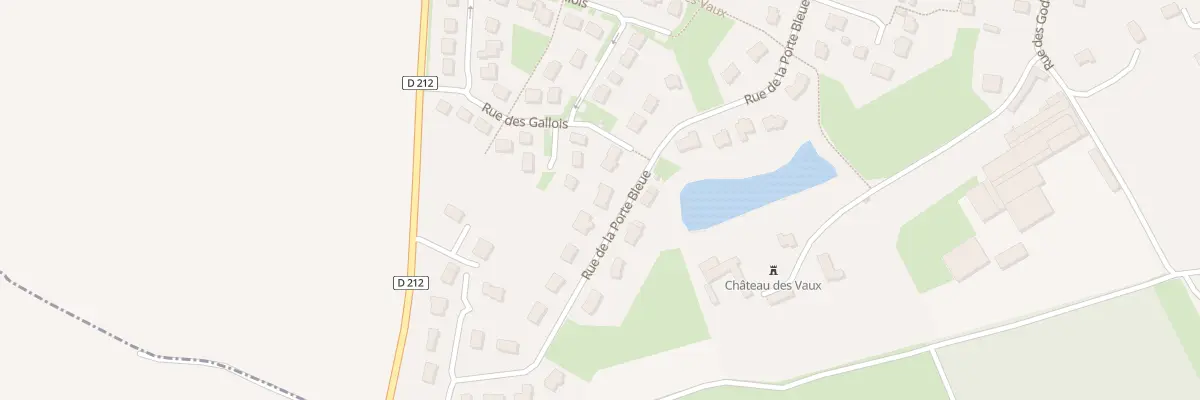 Plan du 14 Rue de la Porte Bleue à Amayé-sur-Orne