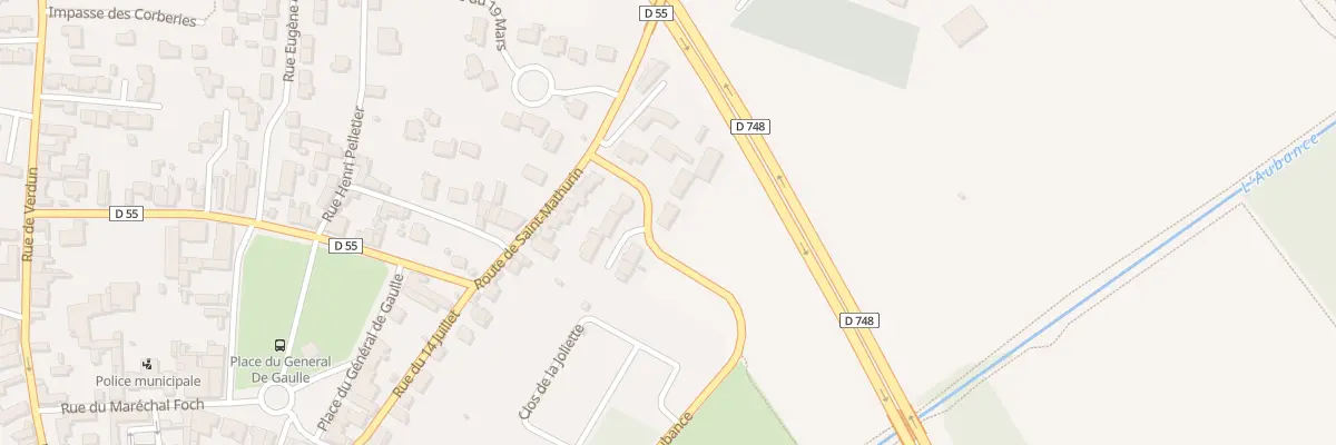 Plan du 5 Rue du Cormier à Brissac Loire Aubance