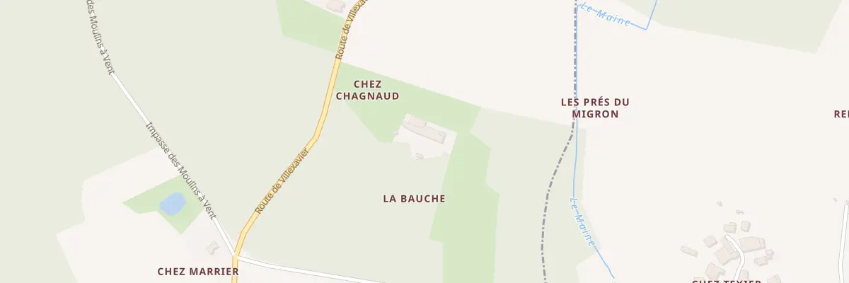 Plan du 5061 Chez Chagnaud à Rouffignac