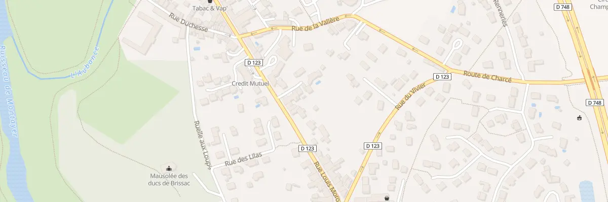 Plan du 59 Rue Louis Moron à Brissac Loire Aubance