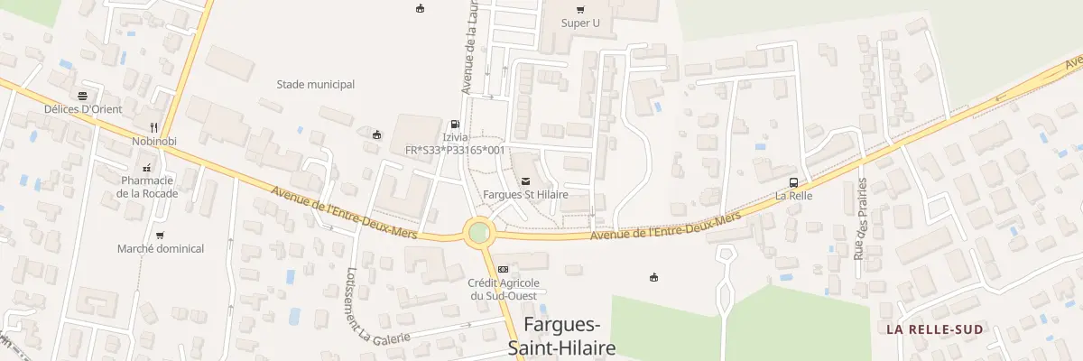 Plan du 9000 Res Saint Hilaire à Fargues-Saint-Hilaire