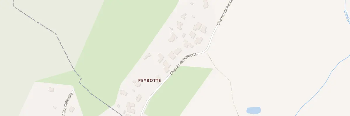 Plan du 25 Che de Peybotte à Lignan-de-Bordeaux