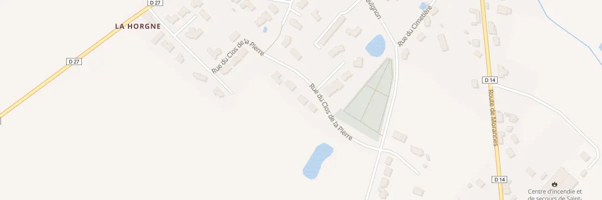 Plan du 12 Rue du Clos de la Pierre à Saint-Denis-d’Anjou