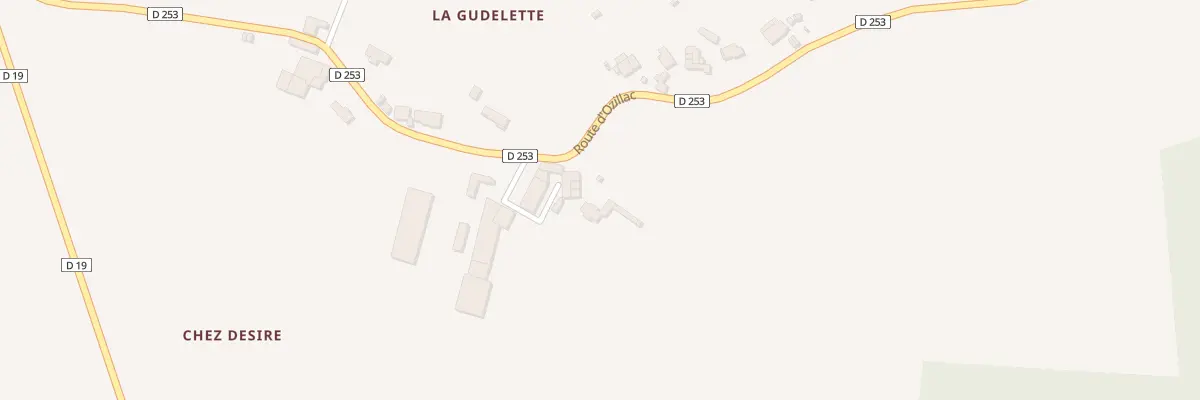 Plan du 26 Rte d’Ozillac à Saint-Simon-de-Bordes