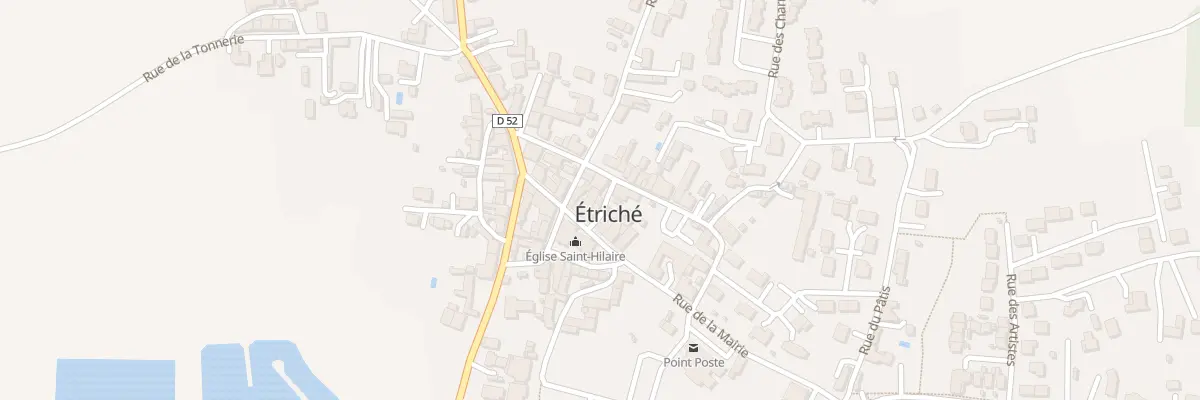 Plan du 1 Rue de l’Enfer à Étriché