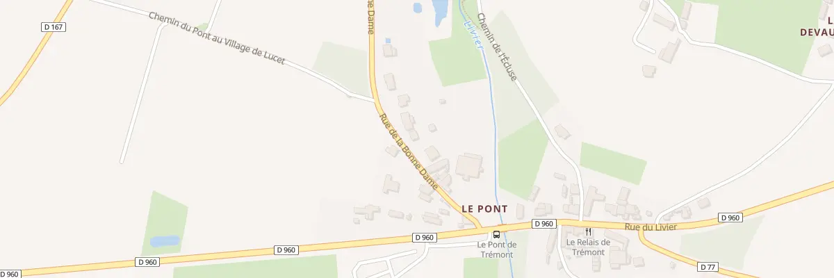 Plan du 22B Rue de la Bonne Dame (Tremont) à Lys-Haut-Layon