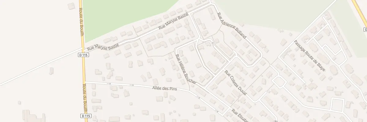 Plan du 178 Rue Helene Boucher à Saint-André-de-Cubzac