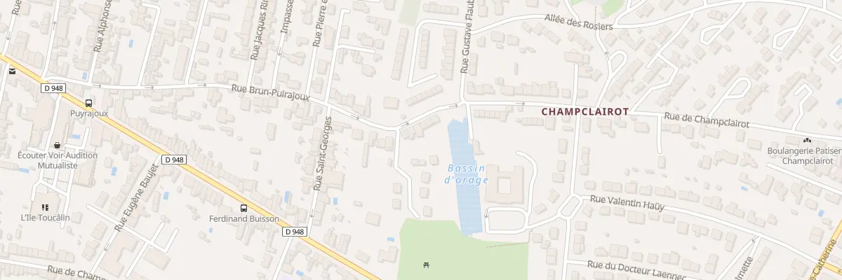 Plan du 82 Rue Brun Puirajoux à Niort