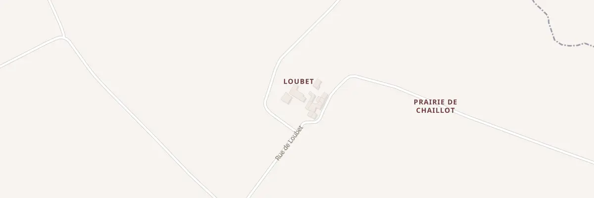 Plan du 10 Rue de Loubet à Clam