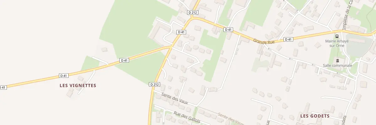 Plan du 3 Imp Simone Veil à Amayé-sur-Orne