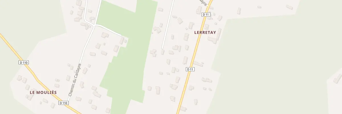 Plan du 307 Rte de l’Heretey à Balizac