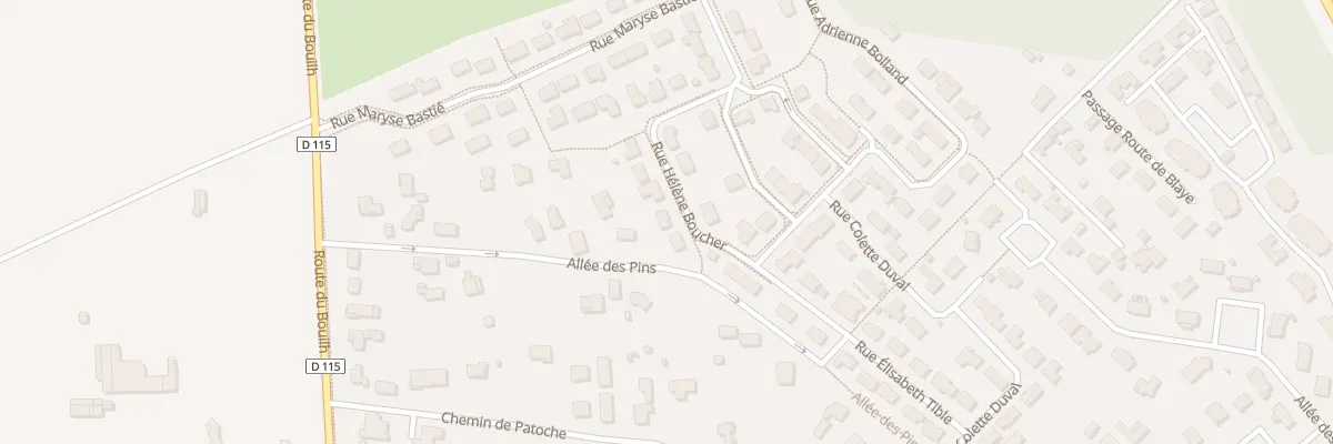 Plan du 227 Rue Helene Boucher à Saint-André-de-Cubzac