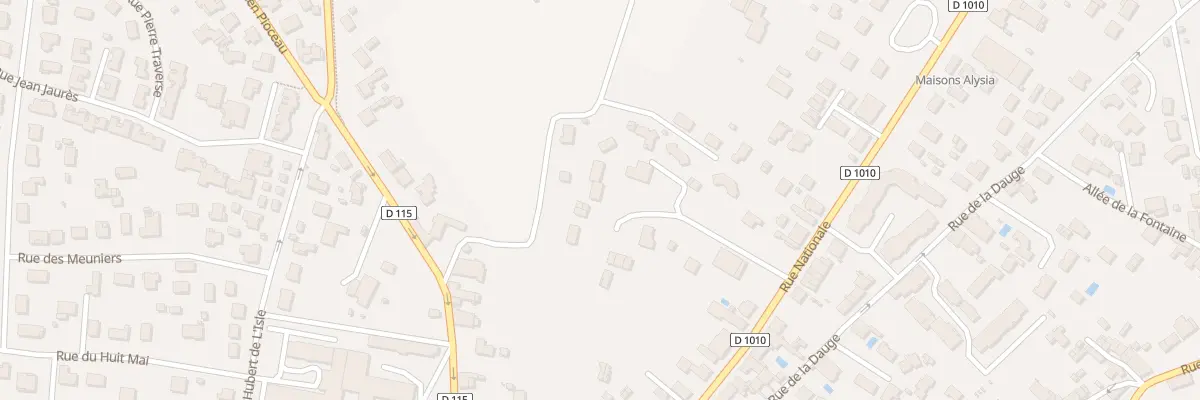 Plan du 205 Che du Tasta à Saint-André-de-Cubzac