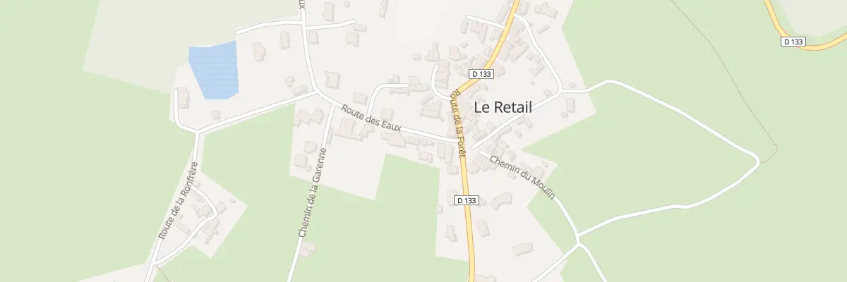 Plan du 7 Rte des Eaux au Retail