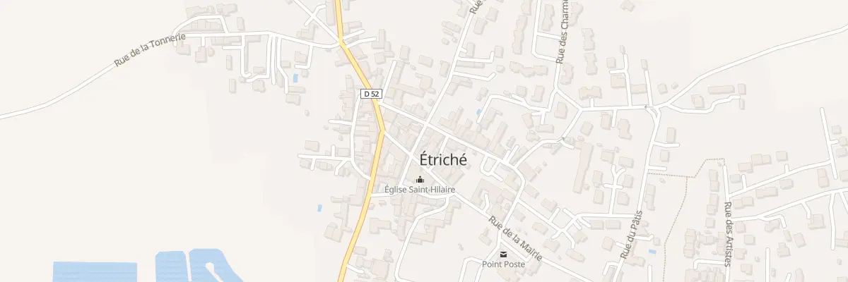 Plan du 2 Rue du Stade à Étriché