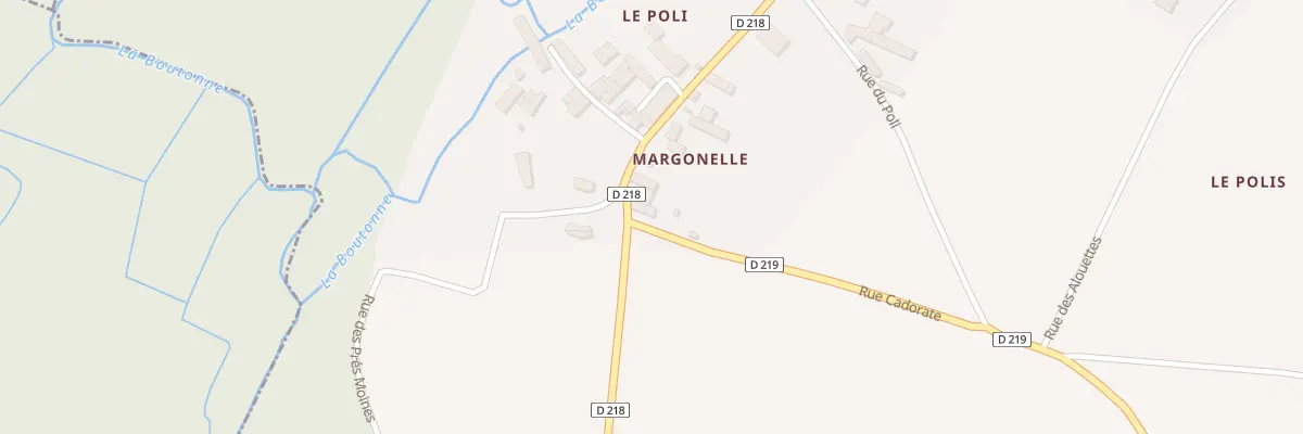 Plan du 1 Rue Cadorate aux Églises-d’Argenteuil