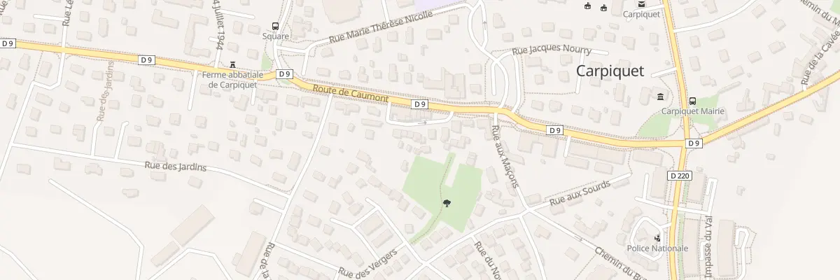 Plan du 7 Rue aux Briards à Carpiquet