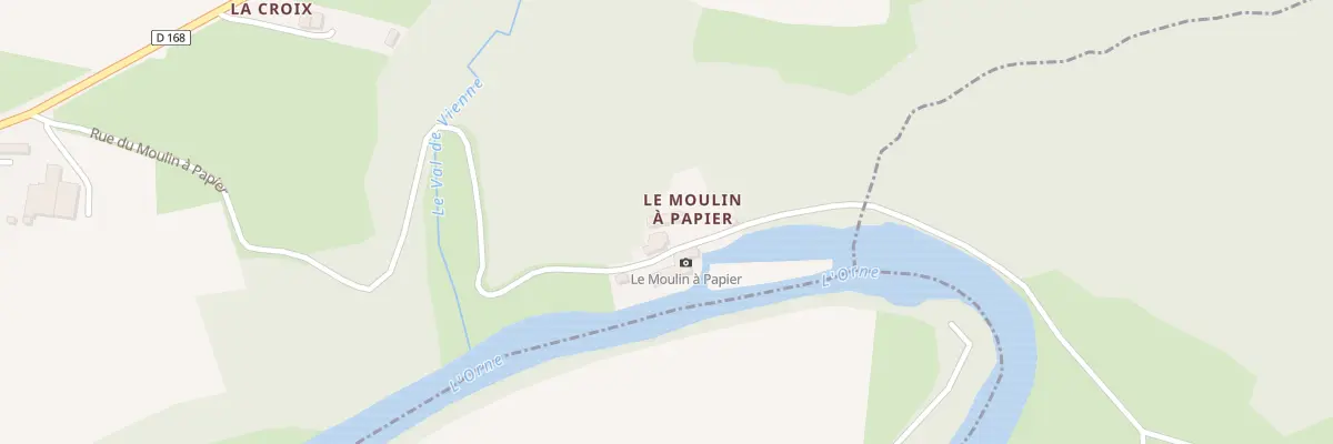 Plan du 65 Rue du Moulin à Papier au Bô
