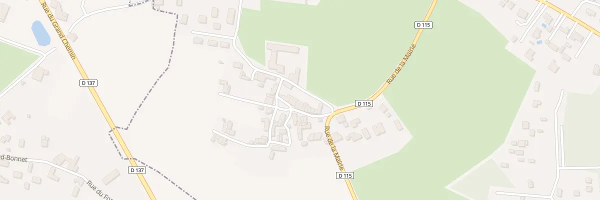 Plan du 4 Pl de Pradelle à Virsac