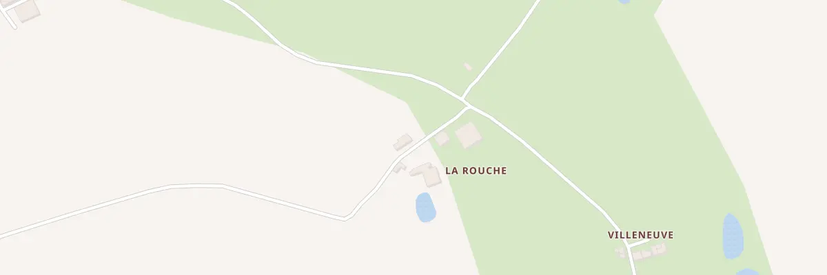 Plan du 1 La Rouche à Boismé