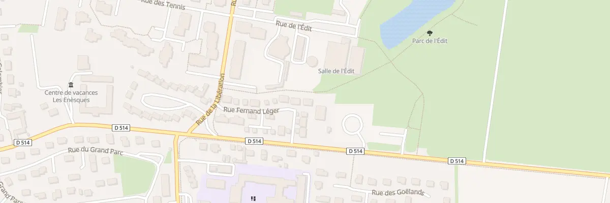 Plan du 13 Rue Fernand Léger à Courseulles-sur-Mer