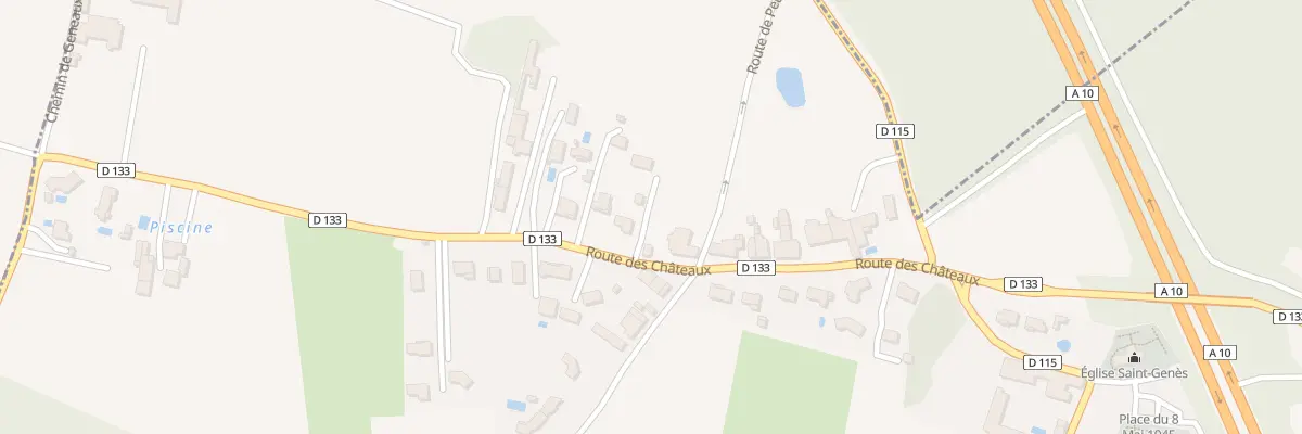 Plan du 47 Rte des Chateaux à Virsac