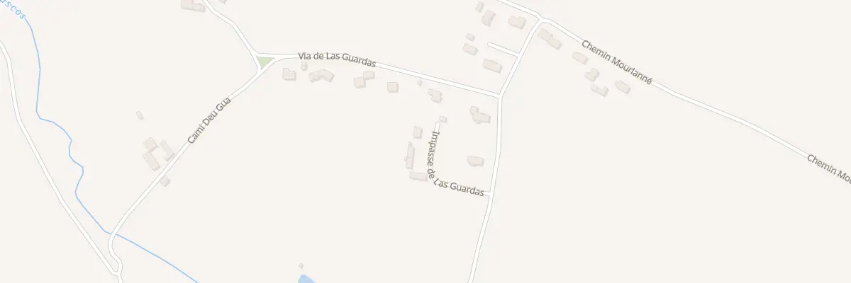 Plan du 90 Imp Las Guardas à Uzein