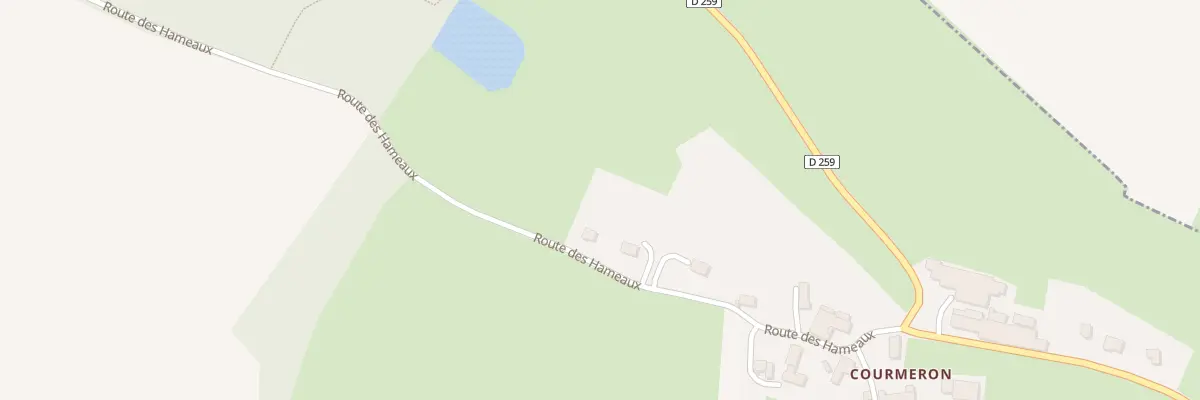 Plan du 16 Rte des Hameaux à Croisilles