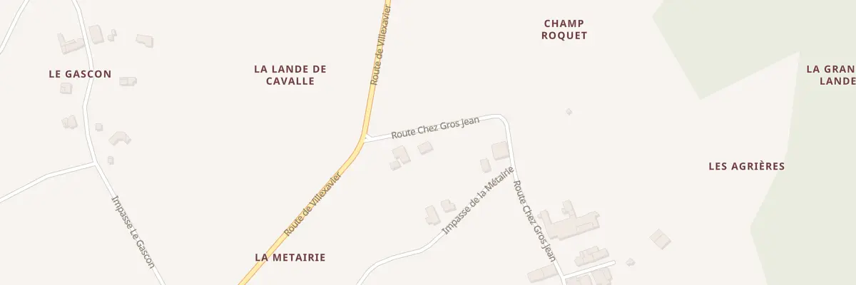 Plan du 5204 La Metairie à Rouffignac