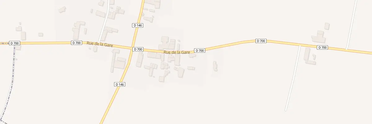 Plan du 24 Rue de la Gare à Échebrune