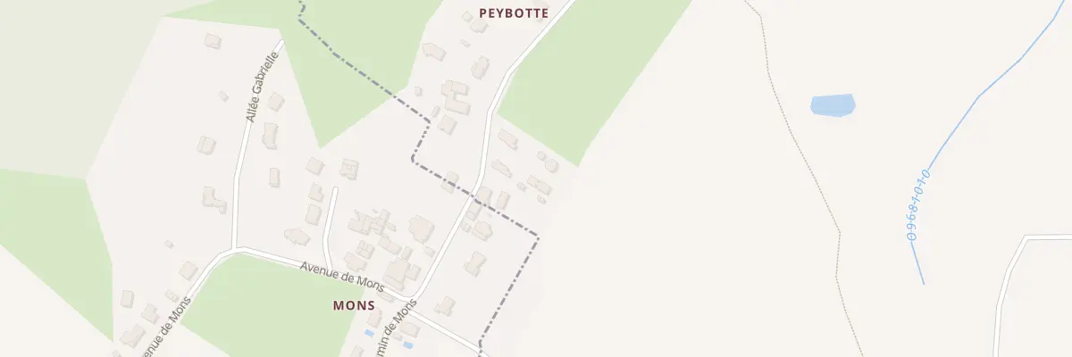 Plan du 34 Che de Peybotte à Lignan-de-Bordeaux