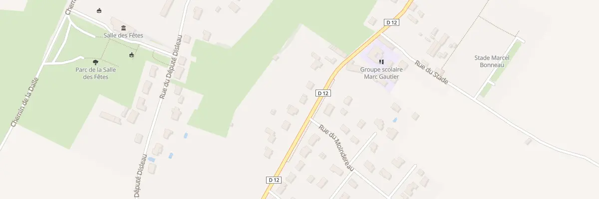 Plan du 62 Rte des Ecoles à Sainte-Ouenne