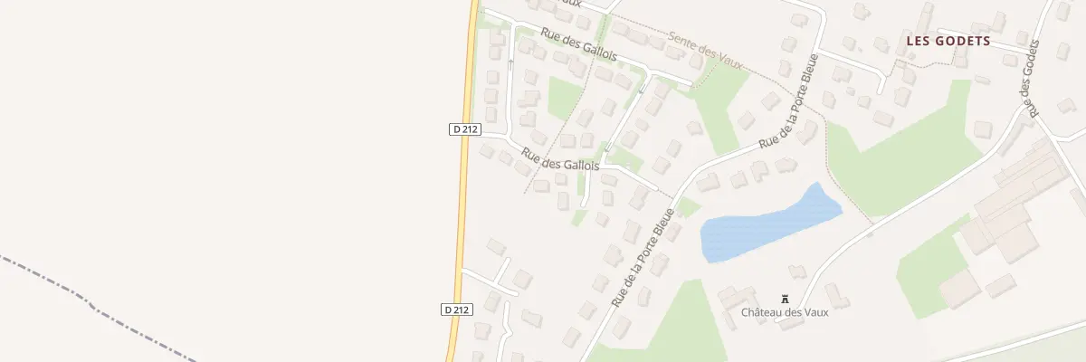 Plan du 7 Rue des Gallois à Amayé-sur-Orne