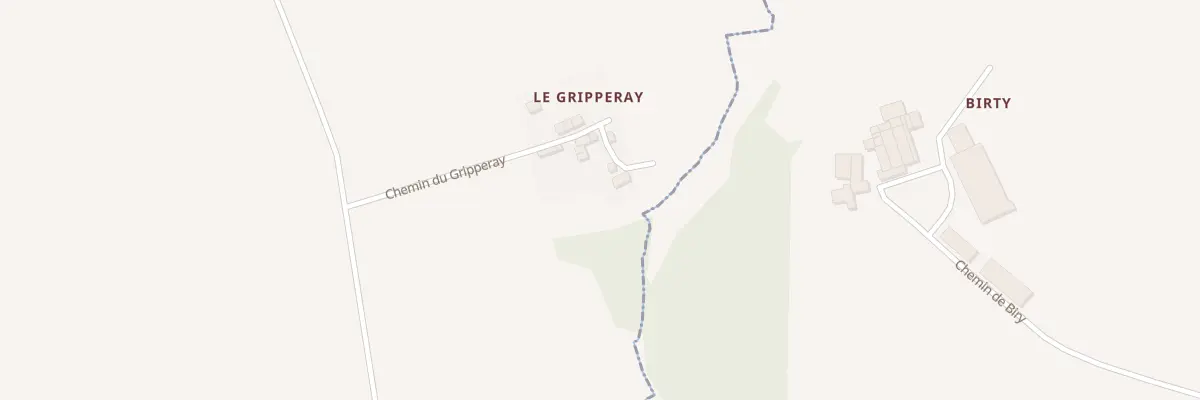 Plan du 4 Che du Gripperay au Horps
