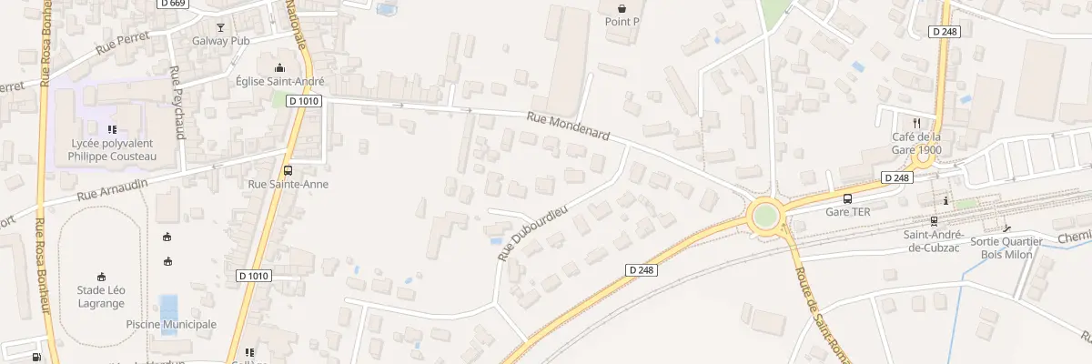 Plan du 5 Rue Dubourdieu à Saint-André-de-Cubzac