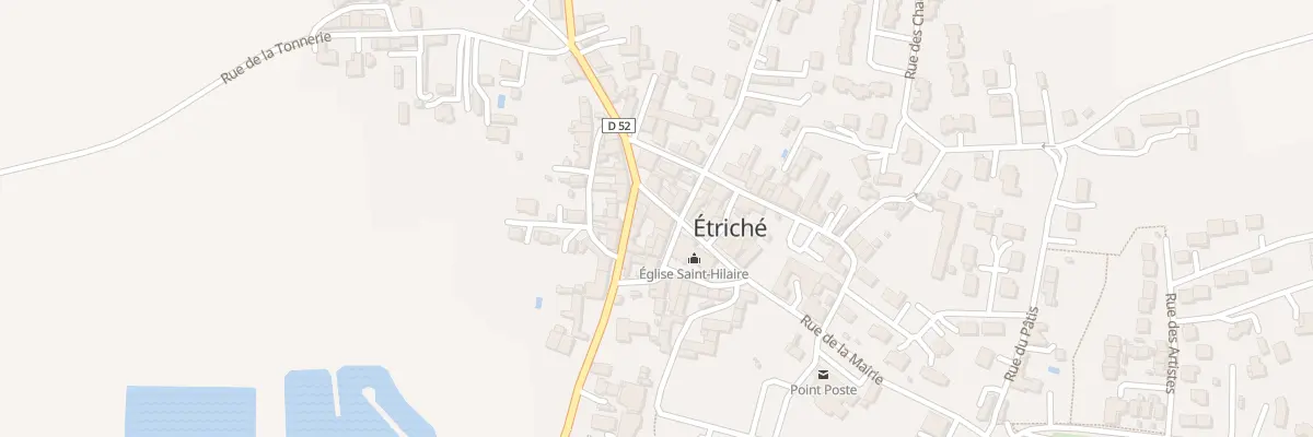 Plan du 4 Rue de la Mairie à Étriché