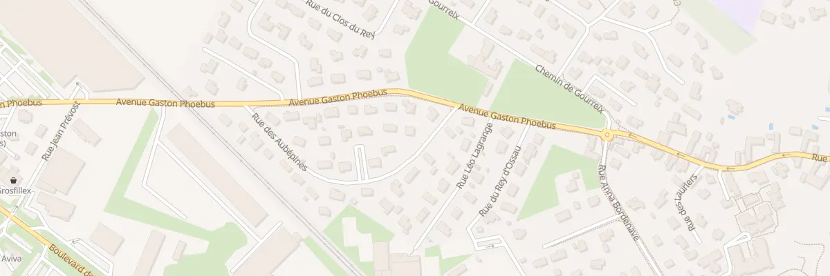 Plan du 4 Rue des Aubépines à Lescar